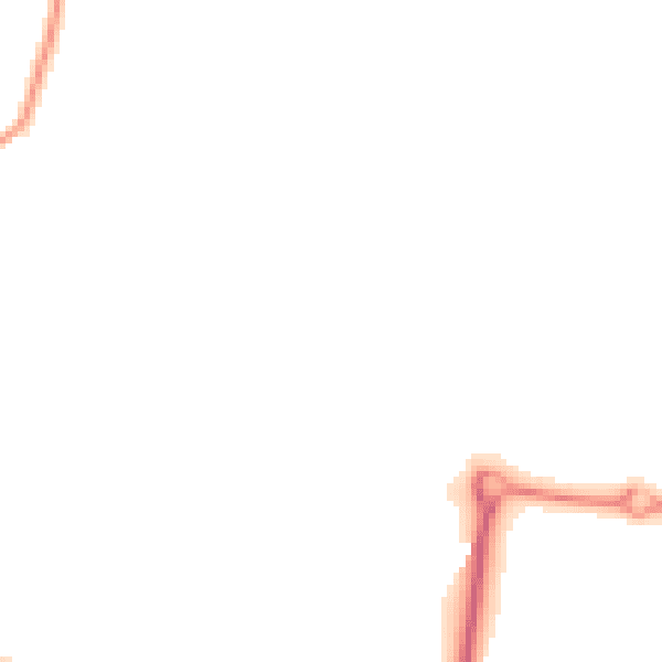 Night-time road noise heatmap for HU17 8PG
