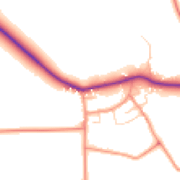 Daytime road noise heatmap for HU17 8QF