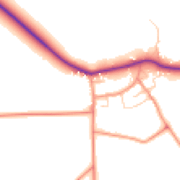 Daytime road noise heatmap for HU17 8QP