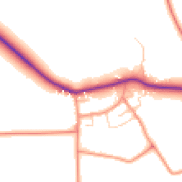 Daytime road noise heatmap for HU17 8QQ