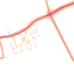 Daytime road noise heatmap for HU17 8SD