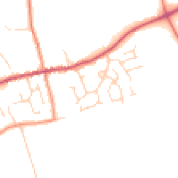 Daytime road noise heatmap for HU17 8SH