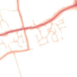 Daytime road noise heatmap for HU17 8SL