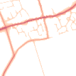 Daytime road noise heatmap for HU17 8SP
