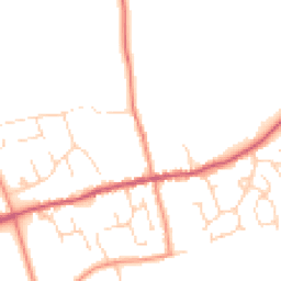 Daytime road noise heatmap for HU17 8ST