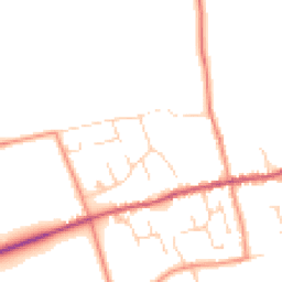 Daytime road noise heatmap for HU17 8TE