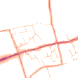 Daytime road noise heatmap for HU17 8TF