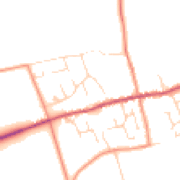 Daytime road noise heatmap for HU17 8TG