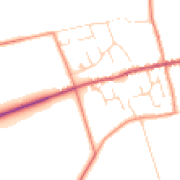 Daytime road noise heatmap for HU17 8TN