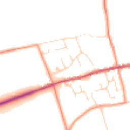 Daytime road noise heatmap for HU17 8TQ