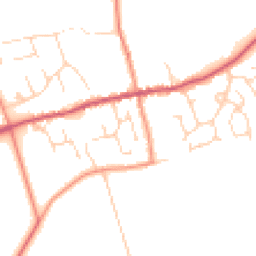 Daytime road noise heatmap for HU17 8TR