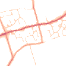 Daytime road noise heatmap for HU17 8TS
