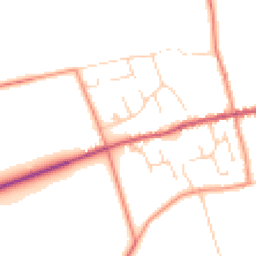 Daytime road noise heatmap for HU17 8TX