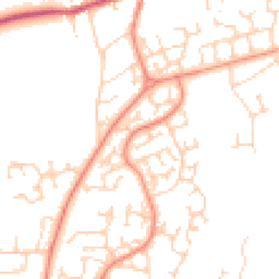 Daytime road noise heatmap for HU17 8UF