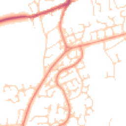 Daytime road noise heatmap for HU17 8UH