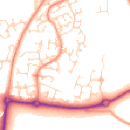Daytime road noise heatmap for HU17 8UW