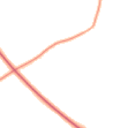 Night-time road noise heatmap for HU17 8YA