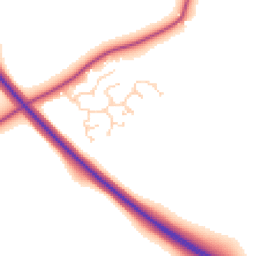 Daytime road noise heatmap for HU17 8YF