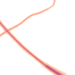 Night-time road noise heatmap for HU17 8YF