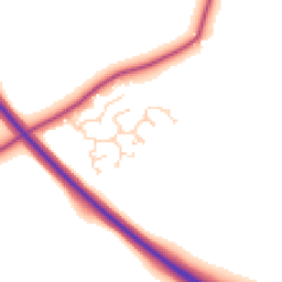 Daytime road noise heatmap for HU17 8YG
