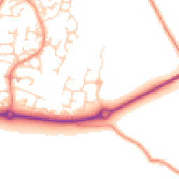 Daytime road noise heatmap for HU17 8YR