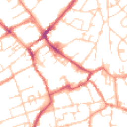 Daytime road noise heatmap for HU17 9BP