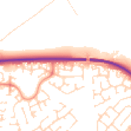 Daytime road noise heatmap for HU17 9GT