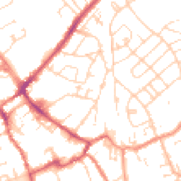 Daytime road noise heatmap for HU17 9HD