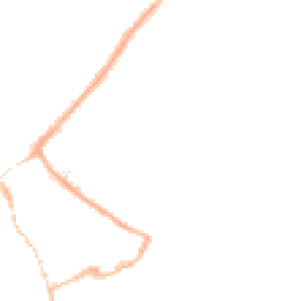 Night-time road noise heatmap for HU17 9HD