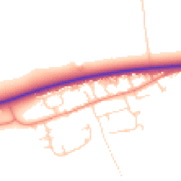 Daytime road noise heatmap for HU17 9JE