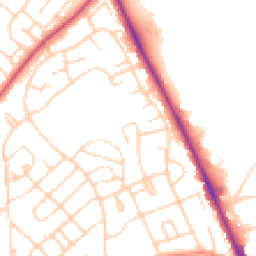 Daytime road noise heatmap for HU17 9LD