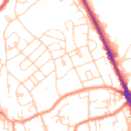 Daytime road noise heatmap for HU17 9ND