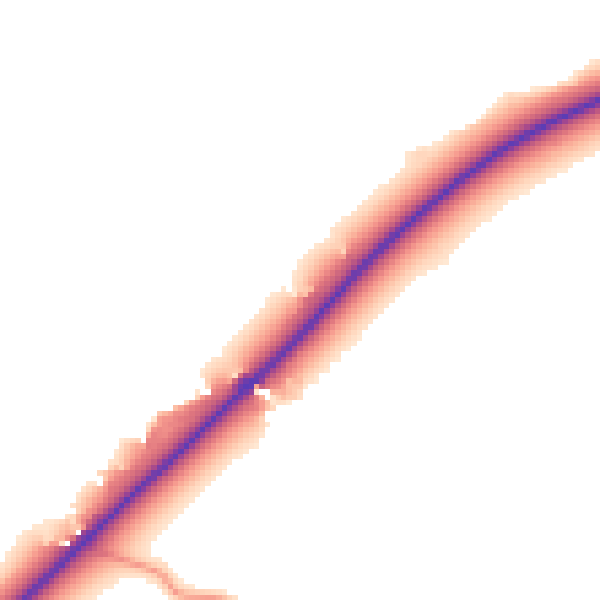 Daytime road noise heatmap for HU17 9SN