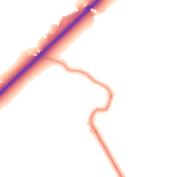Daytime road noise heatmap for HU17 9SR