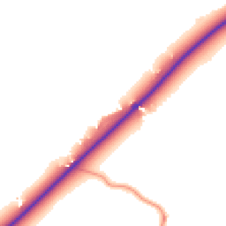 Daytime road noise heatmap for HU17 9SW