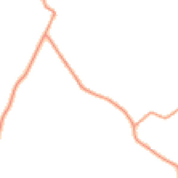 Daytime road noise heatmap for HU19 2BZ