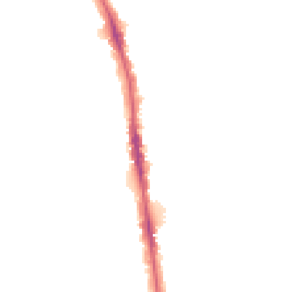 Night-time road noise heatmap for HU5 1AQ