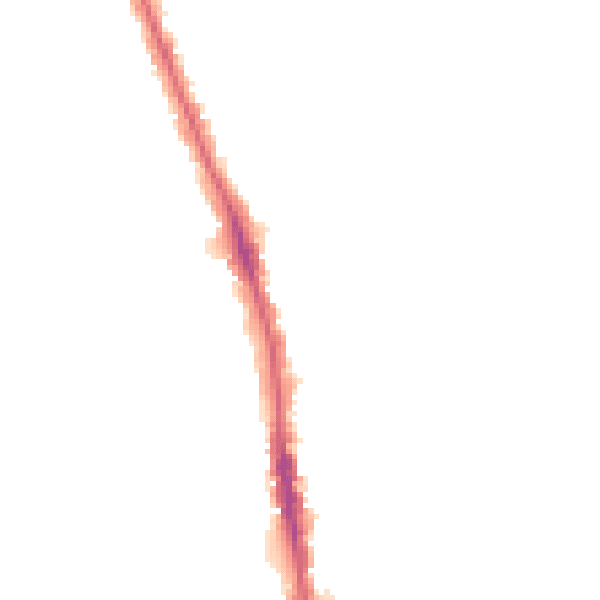 Night-time road noise heatmap for HU5 1AU