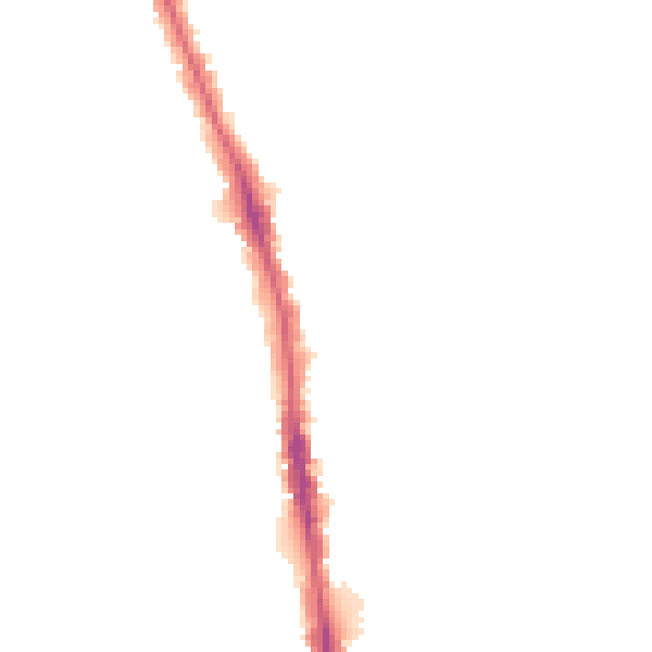 Night-time road noise heatmap for HU5 1AW