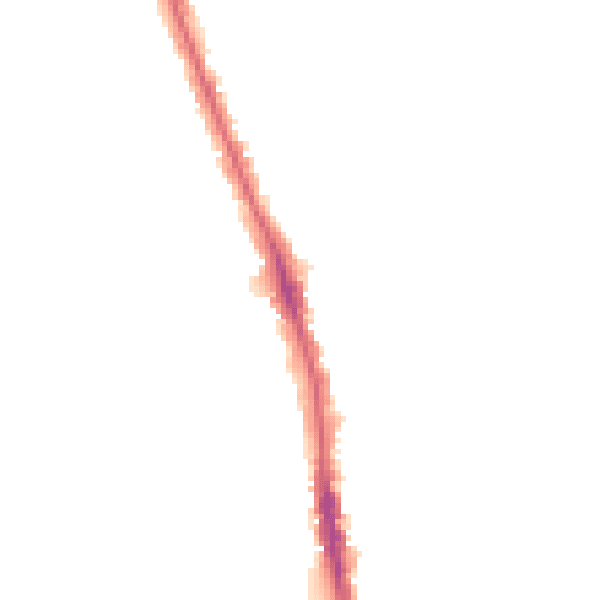 Night-time road noise heatmap for HU5 1BA