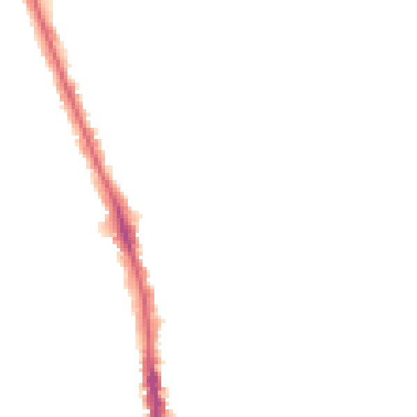 Night-time road noise heatmap for HU5 1BU