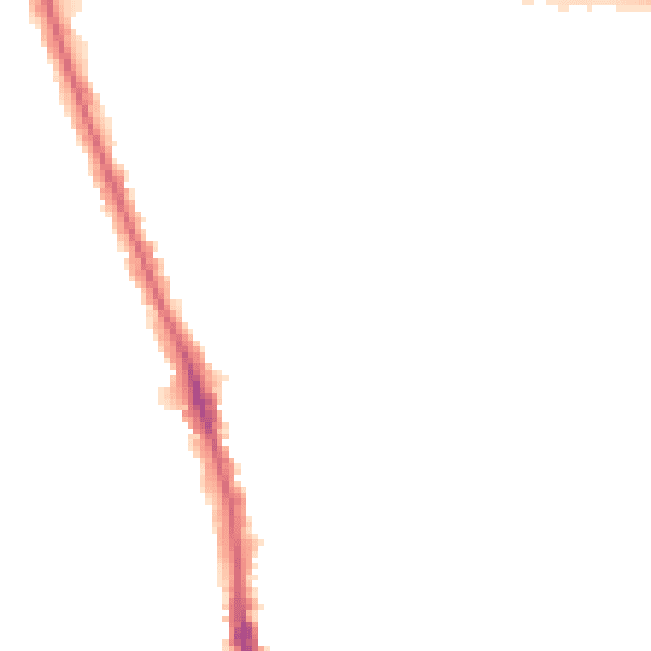 Night-time road noise heatmap for HU5 1BW