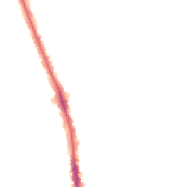 Night-time road noise heatmap for HU5 1BX