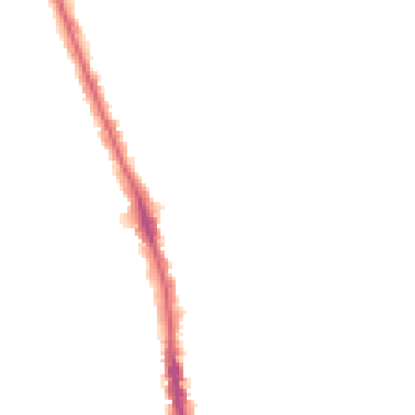 Night-time road noise heatmap for HU5 1BY