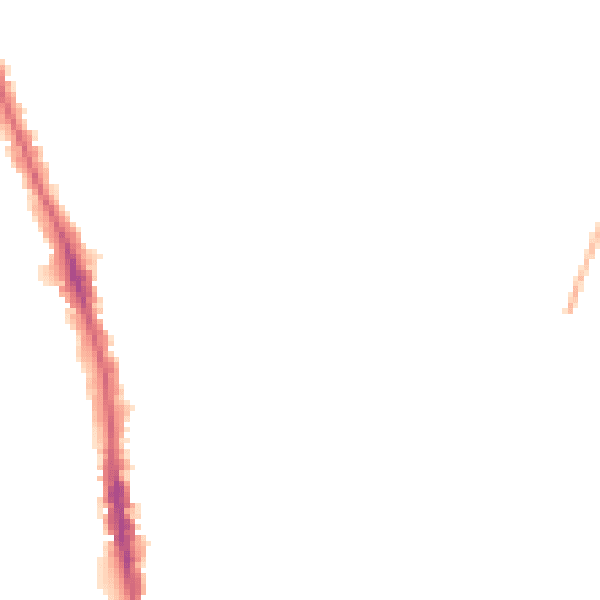 Night-time road noise heatmap for HU5 1DP