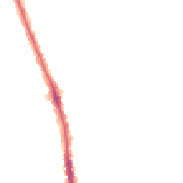 Night-time road noise heatmap for HU5 1DX
