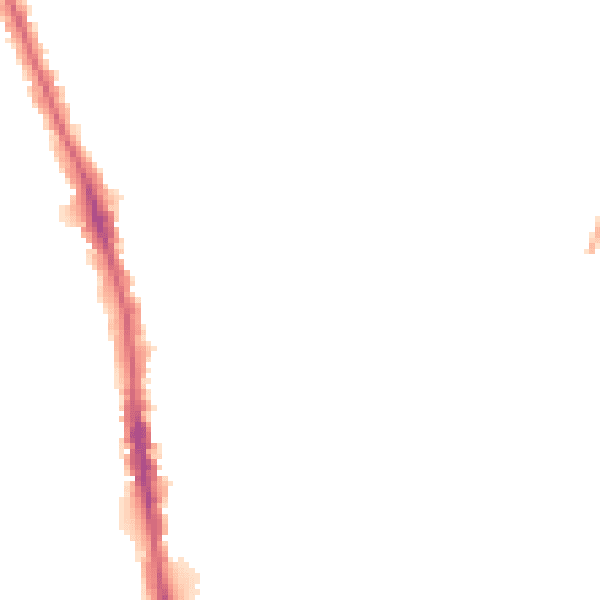 Night-time road noise heatmap for HU5 1HP