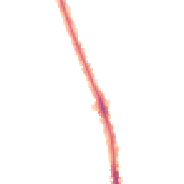 Night-time road noise heatmap for HU5 1LG