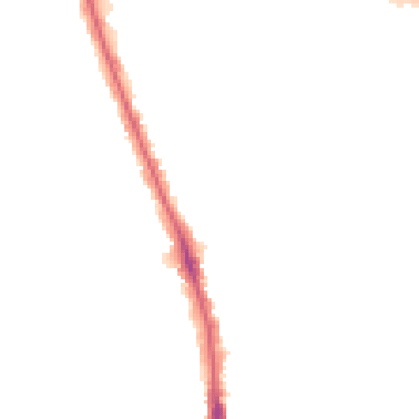 Night-time road noise heatmap for HU5 1LL