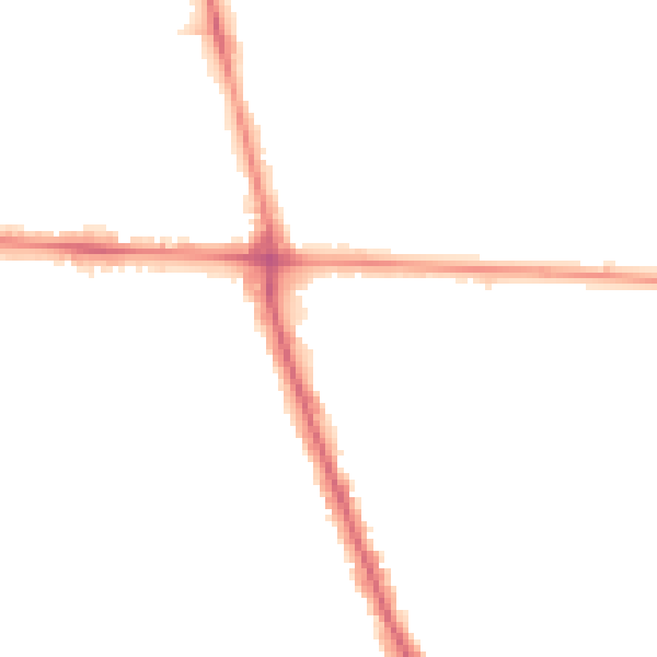Night-time road noise heatmap for HU5 1NB